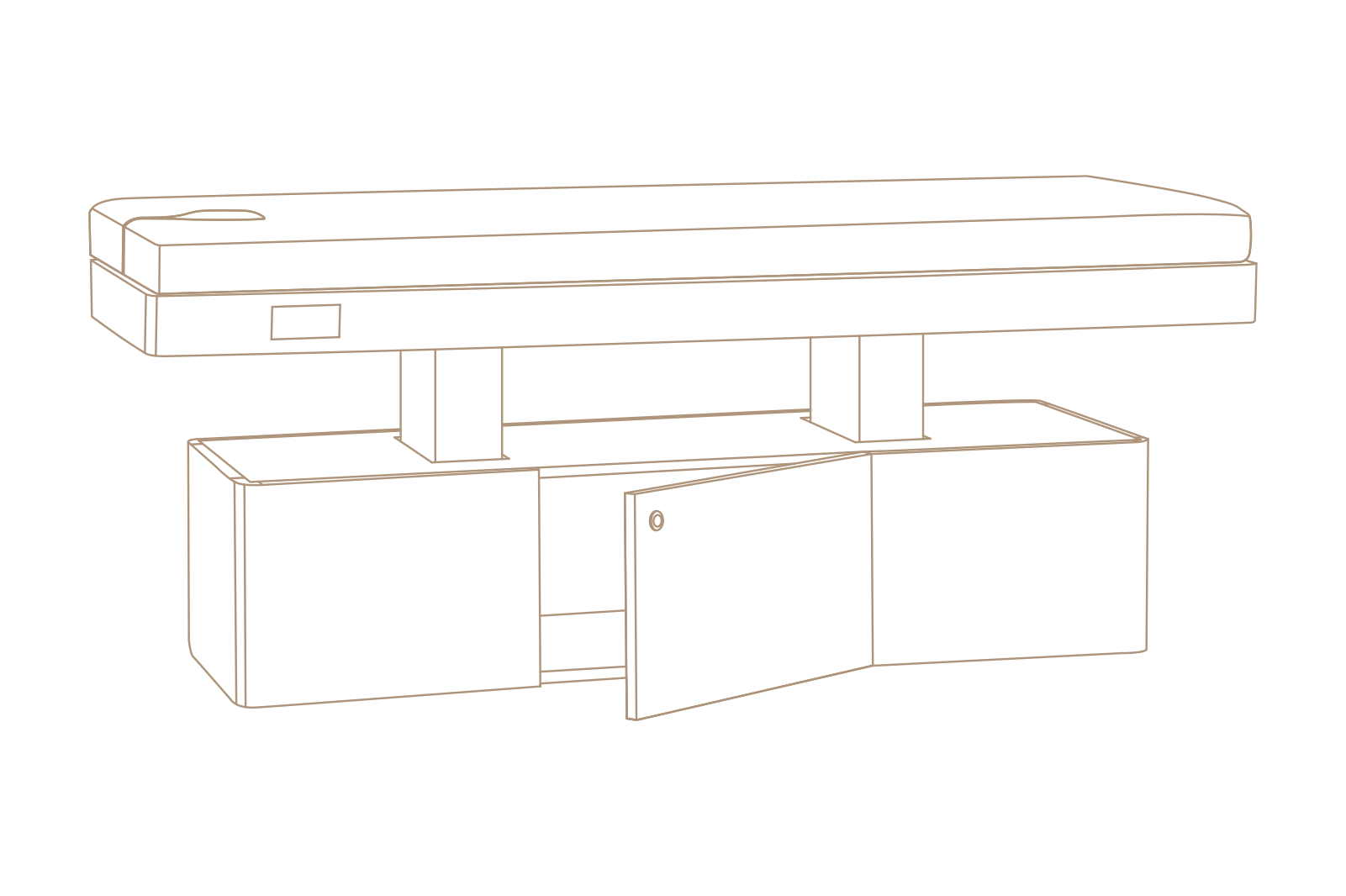theia - lettino dda massaggio - code
