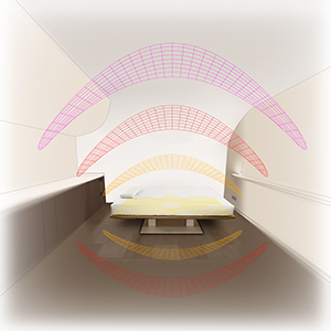 code-lettino da massaggio-aktice spa-sistema sonoro immersivo