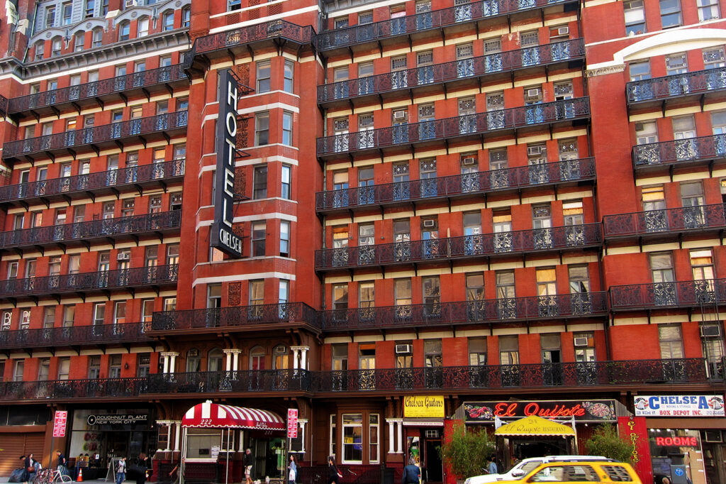 code - hotel de lujo - chelsea hotel - américa
