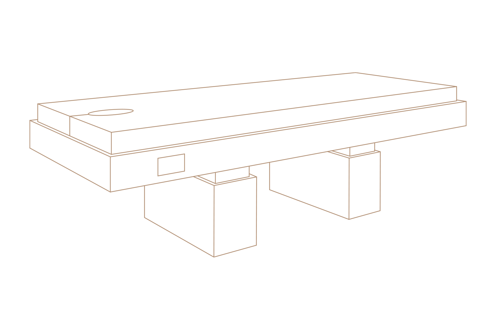 code - massage table - aktice spa