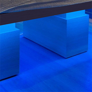 code-camilla de masaje-aktice spa-accesorios-led blu