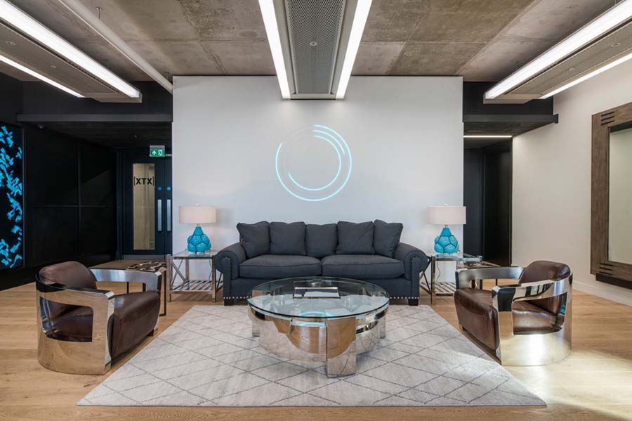 XTX Markets Technologies Ltd à Londres a choisi le mobilier bien-être C.O.D.E. pour aménager son espace détente corporate.